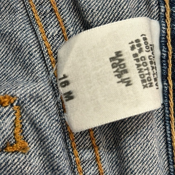 Levi Bootcut Denim Jeans • Used • Size: 16 - Picture 7 of 10